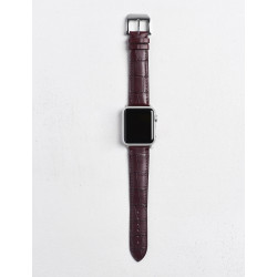 Luxury Apple Watch strap in matte alligator |Camille Fournet