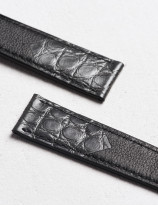 37.02 Duo watch strap in smooth calfskin and alligator