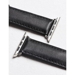Apple Watch® strap smooth calfskin leather|Camille Fournet