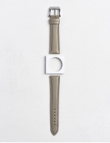 Leather watchstrap in smooth calfskin