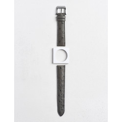 Luxury watch strap in ostrich |Camille Fournet