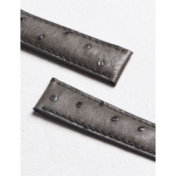 Luxury watch strap in ostrich |Camille Fournet