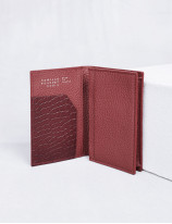 21.14 Card case with bellow in leather