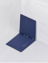 21.15 Money clip bifold wallet in leather