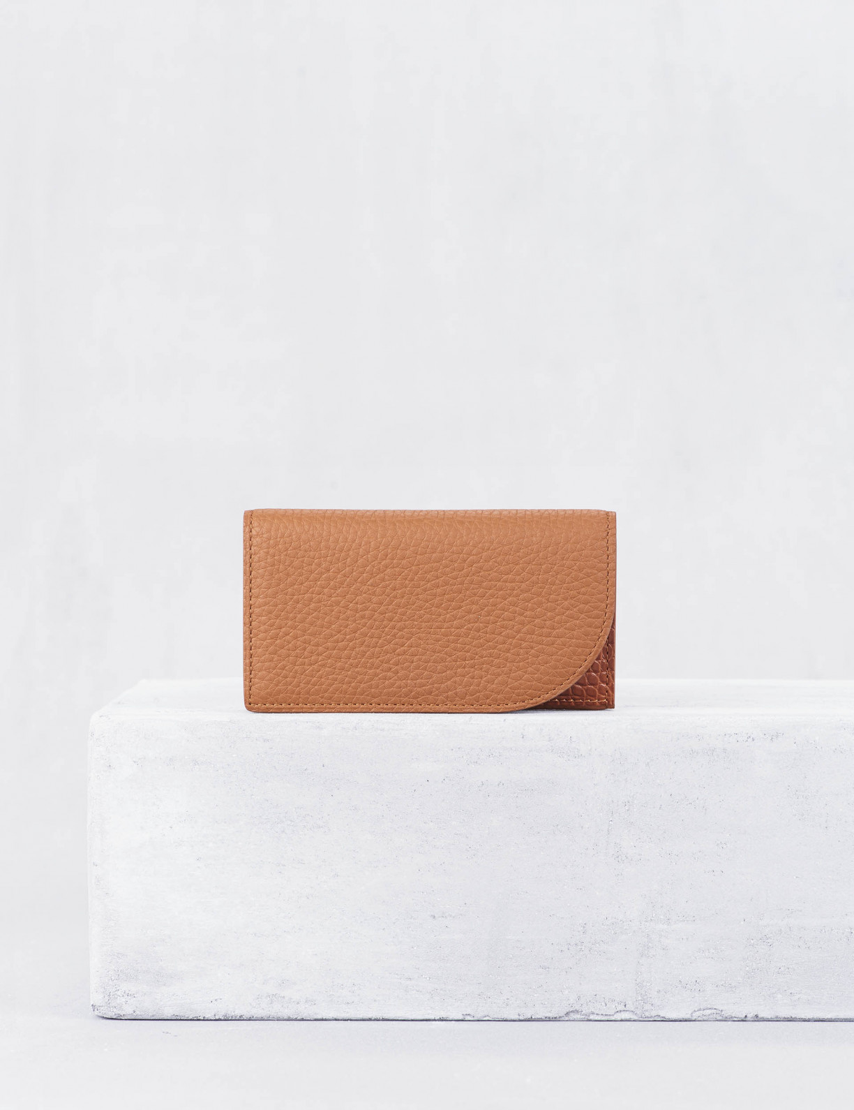 31.02 Coin and card case in leather