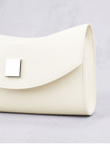 43.01 Emblem Clutch in leather