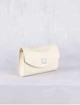 43.01 Emblem Clutch in leather