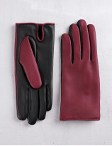 16.02 Women's classic city touchscreen gloves in leather