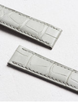 17.01 Leather watch strap in alligator