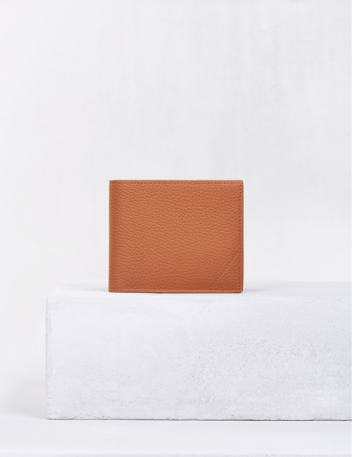 21.06 Wallet in leather with compartment