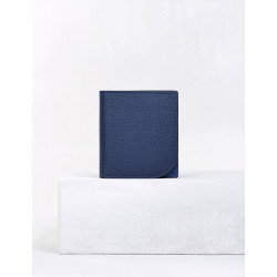 Louis Vuitton LV Coin card holder zipped new Blue Leather ref