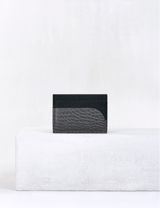 Leather card holders | Luxury card cases made in France |Camille
