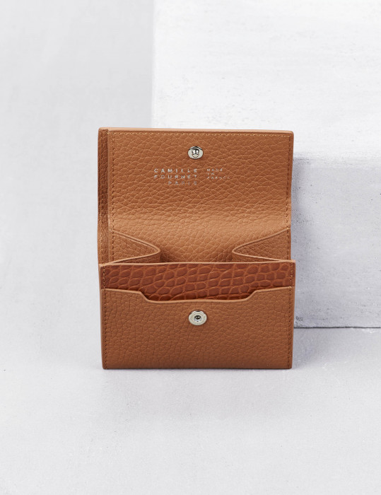 Leather coin cases | Deluxe coin cases | Camille Fournet Leather coin cases | Deluxe coin cases | Camille Fournet