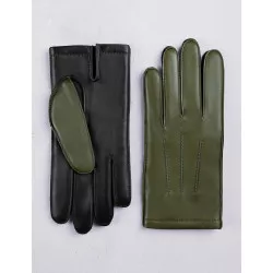 レア！ Lavabre Cadet ラヴァーブル カデ 黒スエードグローブ men-saddle-stitched-