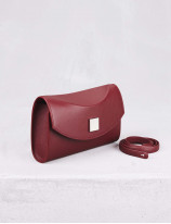 43.01 Emblem Clutch in leather