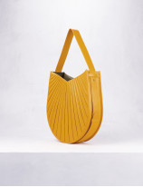 32.06 Sac Balancier GM en veau lisse plissé