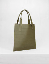 32.09 Soft leather tote bag in leather