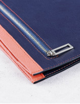 Double flat pouch