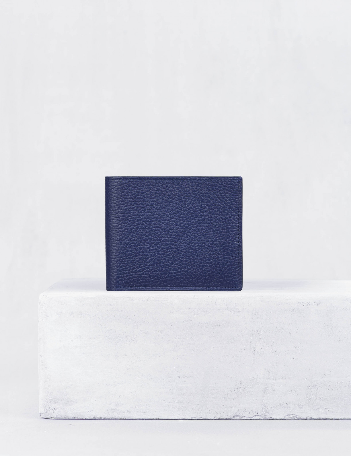 Indigo blue crocodile wallet - Luxury leathergoods