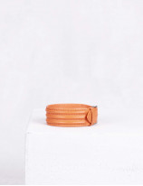 19.10 Leather ribbed strap in leather