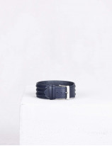 19.10 Leather ribbed strap in leather