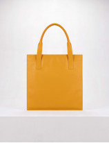 32.09 Soft leather tote bag in pleated leather