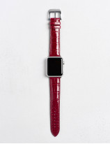 17.04 Bracelet montre Apple Watch® Alligator Brillant
