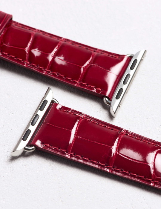 Leather Apple Watch straps | Camille Fournet