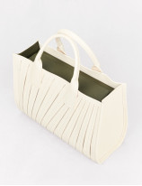 32.15 Small pleated shopping bag