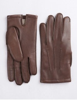 16.05 Gants classiques citadin piqué sellier Homme en cuir