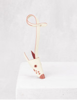 Giraffe bag charm