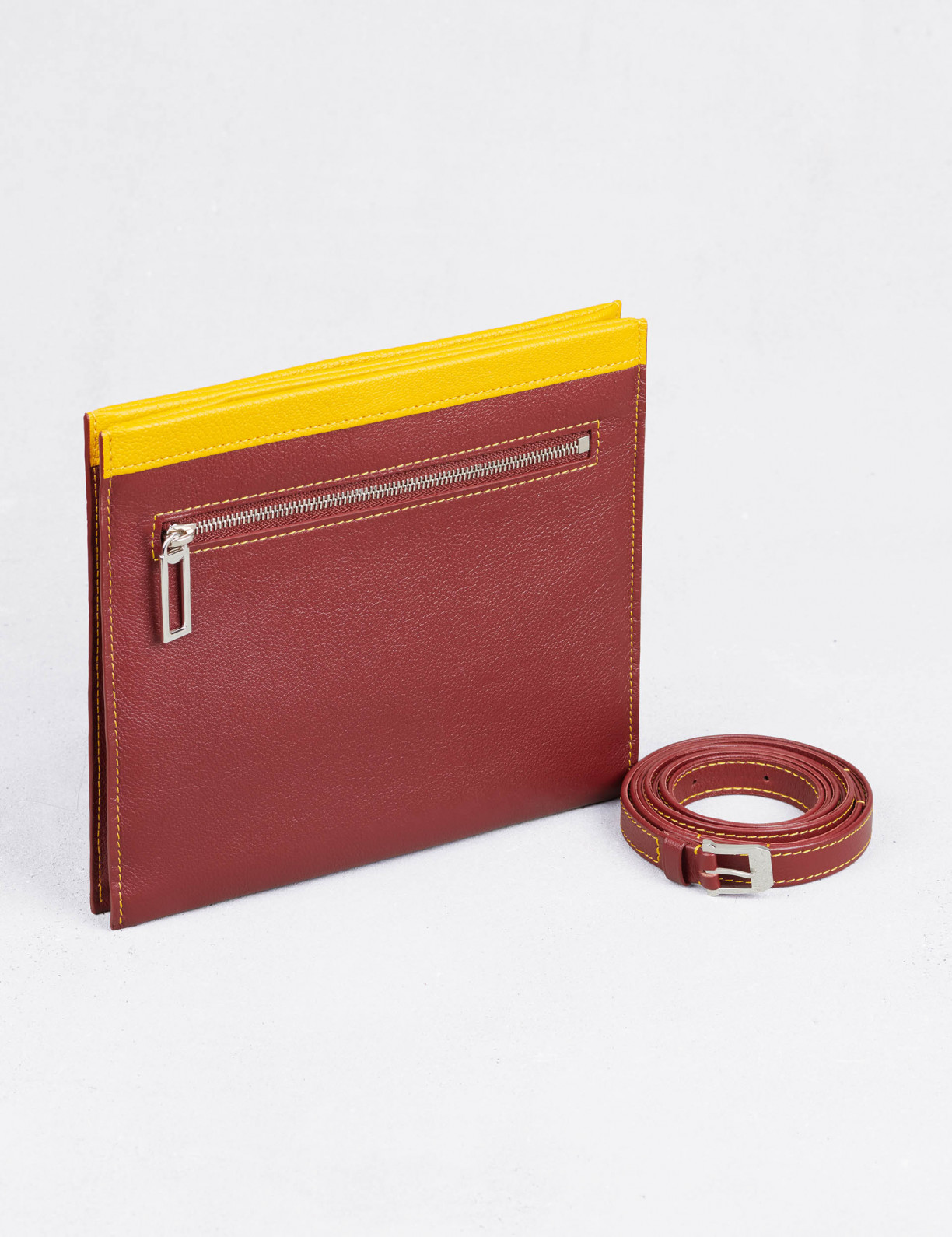 Double flat pouch