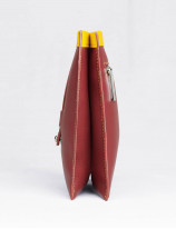 Double flat pouch