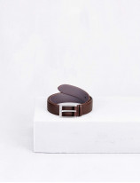 Reversible leather belt loop