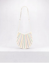 32.14 Mini sac hobo plissé