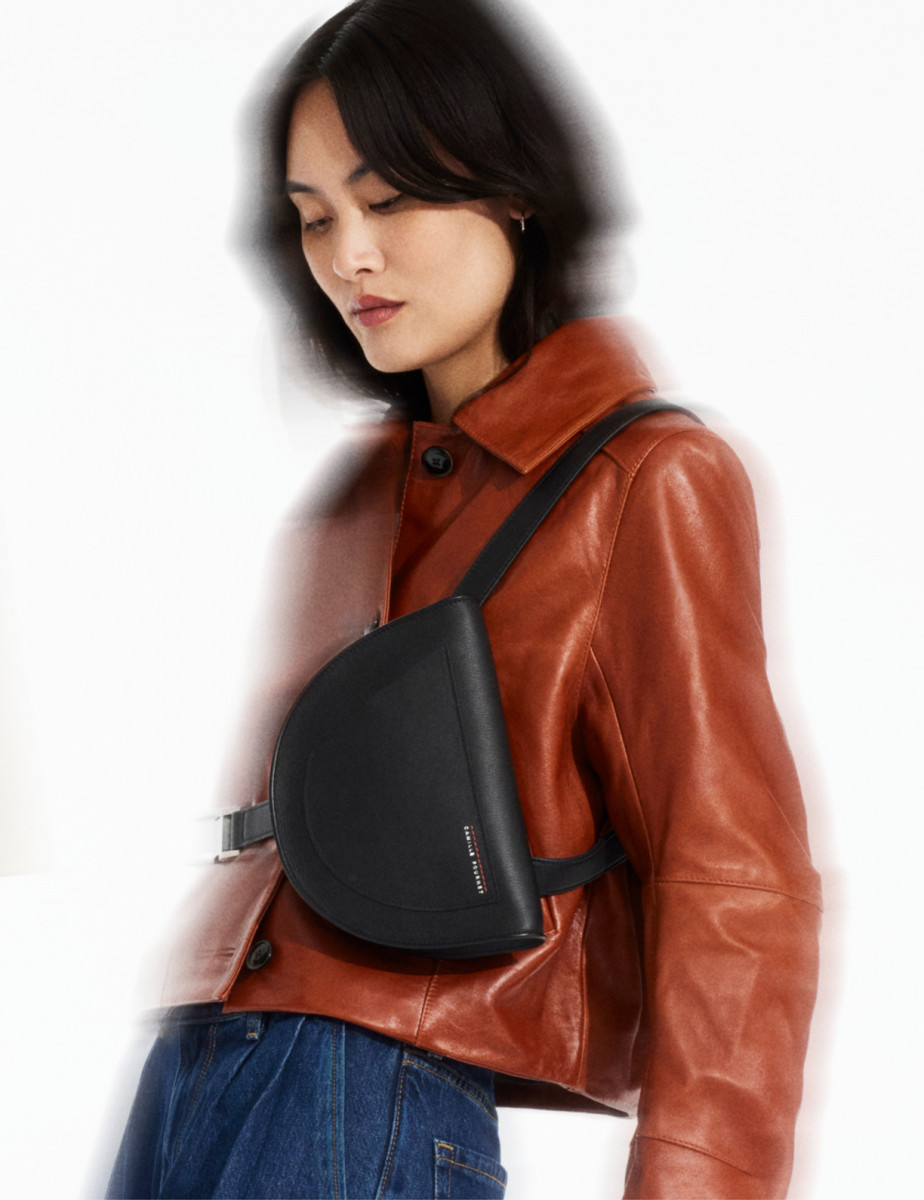 Smooth calfskin holster | Camille Fournet