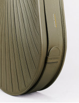 32.06 Sac Balancier GM en veau lisse plissé