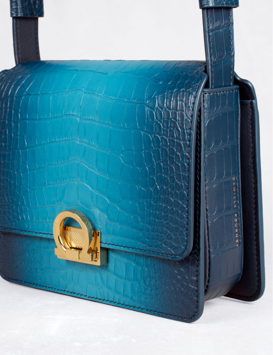 Sac Signature PM alligator | Camille Fournet