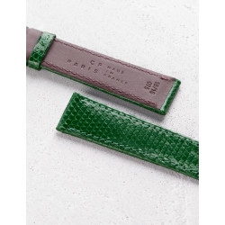 CAMILLE FOURNET PARIS リザード Leather watchstrap in shiny lizard | Camille Fournet