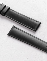 Leather watchstrap in smooth calfskin