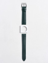 Leather watchstrap in smooth calfskin