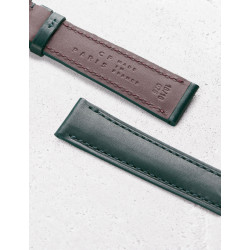 Leather watchstrap in smooth calfskin | Camille Fournet