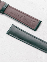 Leather watchstrap in smooth calfskin