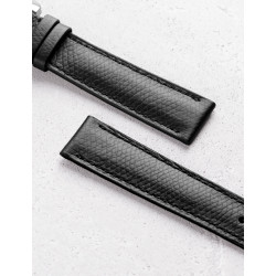 Leather watchstrap in grained calfskin | Camille Fournet