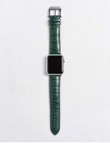 17.04 Bracelet montre Apple Watch® en alligator mat