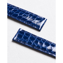 masa　CAMILLE FOURNET VERSO Nero クロコ masa CAMILLE FOURNET VERSO Nero クロコ Luxury watch strap in