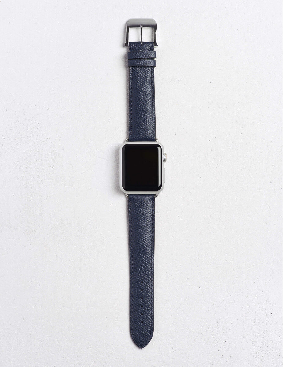 Vachetta Leather Apple Watch Band, French Calfskin Leather