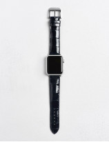 17.04 Bracelet montre Apple Watch® Alligator Brillant
