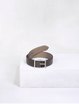 15.01 Reversible belt in bullcalf leather and smooth calfskin