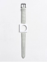 17.01 Leather watch strap in alligator